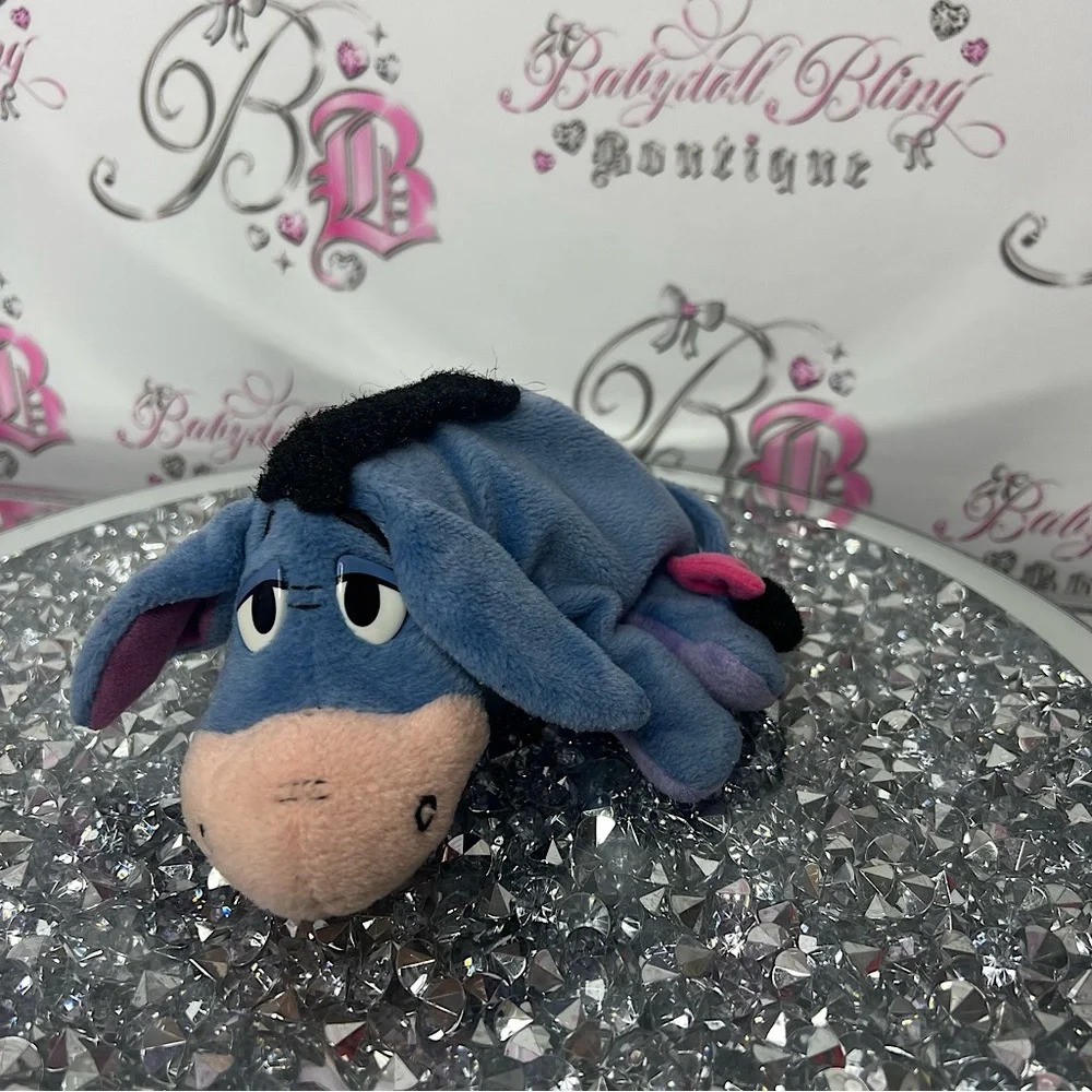 Disney EYORE plushie Winnie the Pooh stuffed toy mini cute donkey vintage  🎀